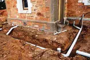 outside drainage North Cheam